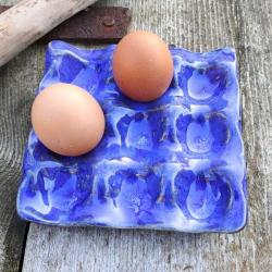 podstawka na jajka ceramika,talerz,Wielkanoc - Ceramika i szkło - Wyposażenie wnętrz