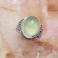 Pierścionki srebrny,pierścionek,z zielonym kamieniem