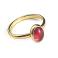 Pierścionki turmalin,złoty pierścionek,złoto,retro,różowy