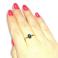 Pierścionki pierścionek zaręczynowy,szafir,złoty,zaręczyny