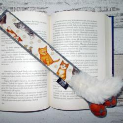 kot,kocur,dla kociary,dla mola książkowego - Zakładki do książek - Akcesoria