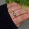 Pierścionki pierścionek,wire wrapping,kamień księżycowy