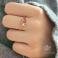 Pierścionki złoty pierścionek,turmalin różowy,złoto 585