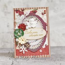 Boże Narodzenie,kartka,święta,anioł - Kartki okolicznościowe - Akcesoria
