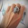 Pierścionki srebrny,pierścionek,z opalem dendrytowym
