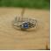 Pierścionki pierścionek,regulowany,wire wrapping,kyanit