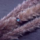 Pierścionki pierścionek z labradorytem,niebieska biżuteria