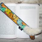 Zakładki do książek kot,kocur,dla kociary,dla mola książkowego