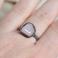 Pierścionki pierścionek z miedzi,kwarc różowy,regulowany