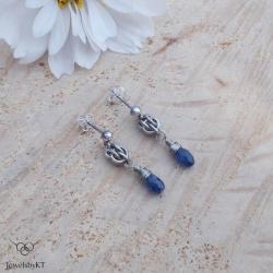 srebro,chainmaille,krótkie,lekkie,JewelsbyKT - Kolczyki - Biżuteria