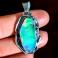 Wisiory opal,srebro,wisior z opalem z etiopii