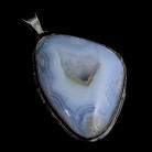 Wisiory chalcedon,srebro,srebrny