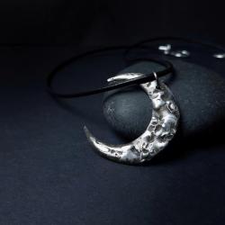 wisior księżyc biżuteria symboliczna mocy - Wisiory - Biżuteria