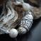 Naszyjniki srebrny,naszyjnik,z pereł,klasyczny,ślubny