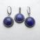 Kolczyki Kolczyki lapis lazuli w srebrze,biżuteria lapis