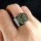 Pierścionki moneta rzymska srebrny pierścionek sygnet unisex