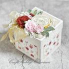 Kartki okolicznościowe ślub,exploding box,młoda para,kwiaty