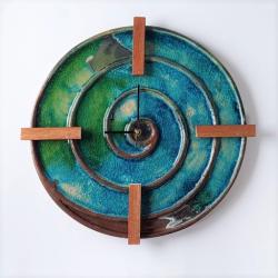 zegar ceramiczny - Ceramika i szkło - Wyposażenie wnętrz