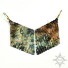 unikalne kolczyki piękny prezent