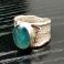 Pierścionki akwamaryn,srebrny pierścionek,morski błękit