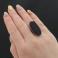 Pierścionki turmalin czarny,surowy,srebrny pierścień,unisex
