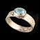 Pierścionki topaz,srebrny,blue,srebro,okaz,retro,royal