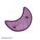 Broszki Violet Moon - subtelna broszka księżyc,błyszcząca
