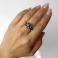 Pierścionki pierścionek srebrny,perła słodkowodna,boho,oksyda
