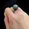 Pierścionki pierścień awenturyn,srebro,zielony,oryginalny