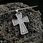 Dla mężczyzn męski krzyżyk,srebrny,surowy,srebro,krzyż,cross