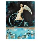 Obrazy obraz anioł,anioł,anioł na rowerze,