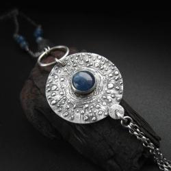 naszyjnik,biżuteria srebrna,ręcznie robiona - Naszyjniki - Biżuteria