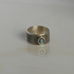 surowy pierscien,surowy pierścionek,szeroki - Pierścionki - Biżuteria