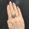 Pierścionki królewski labradoryt,pierścionek brąz,z brązu