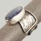 Pierścionki srebrny pierścionek z kyanitem,nowoczesny