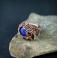 Pierścionki wire wrapping,lapis lazuli,regulowany pierścione