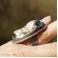 Pierścionki Srebrny pierścionek z pirytem