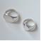 Pierścionki minimalistyczny sygnet,nowoczesny srebrny sygnet