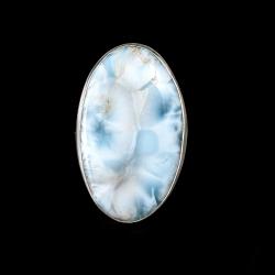 larimar,srebro,srebrny - Pierścionki - Biżuteria