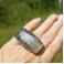Pierścionki pierścionek z dużym fasetowanym labradorytem