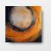 Obrazy nowoczesny pomarańczowy obraz abstracja,akryl