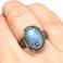 Pierścionki kamień księżycowy,srebrny regulowany pierścionek