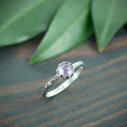 romantyczne srebrne pierścionki,retro,elegancki - Pierścionki - Biżuteria
