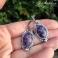 Kolczyki Oryginalne kolczyki z czaroitem,fiolet