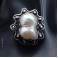 Pierścionki srebrny pierścionek z perłą