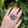 Pierścionki agat dendrytowy,pierścionek,duży rozmiar