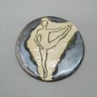 Ceramika i szkło podkładka,joga,prezent,ceramika,oryginalna
