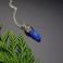 Wisiory wisiorek granatowy,niebieski,wire-wrapping