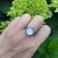 Pierścionki Elegancki pierścionek z kamieniem księżycowym,