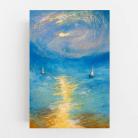 Obrazy obraz przedstawiający morze,pastele olejne